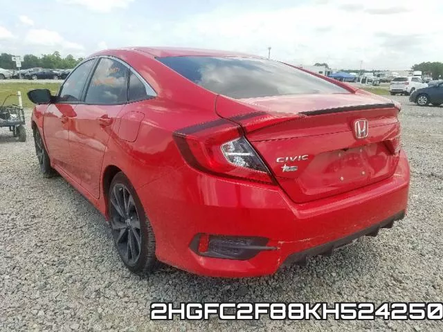 2HGFC2F88KH524250 фото 3