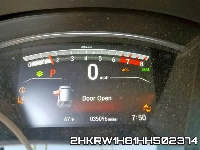2HKRW1H81HH502374 фото 9