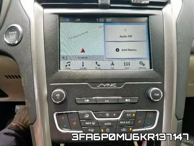 3FA6P0MU6KR137147 фото 10
