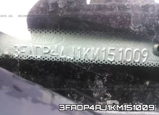 3FADP4AJ1KM151009 фото 10