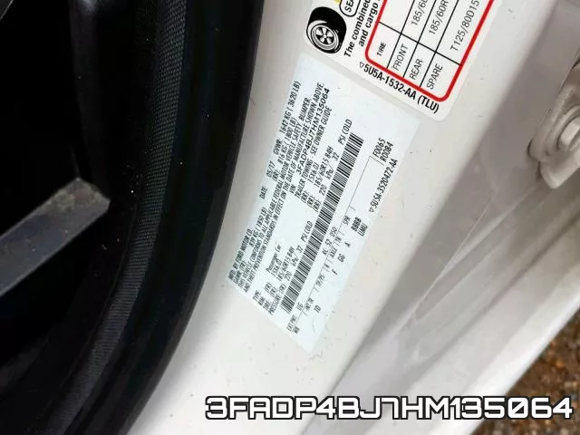 3FADP4BJ7HM135064 фото 2