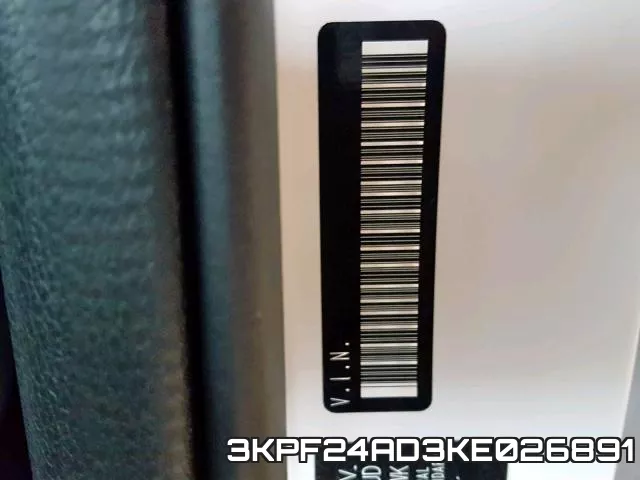 3KPF24AD3KE026891 фото 2
