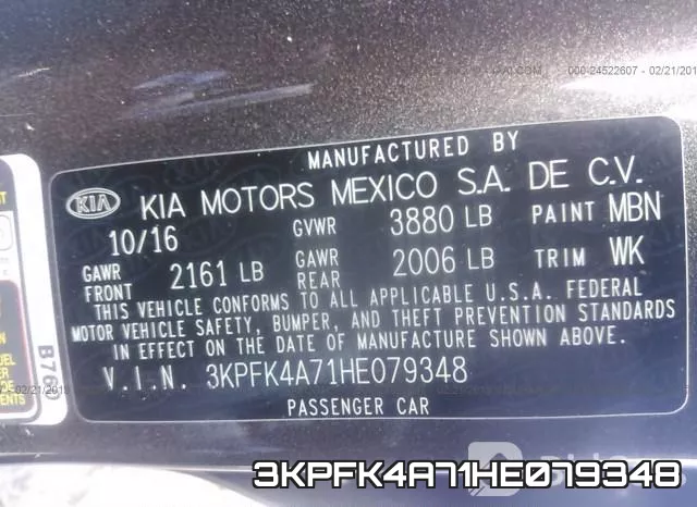 3KPFK4A71HE079348 фото 10