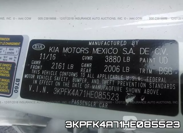 3KPFK4A71HE085523 фото 10