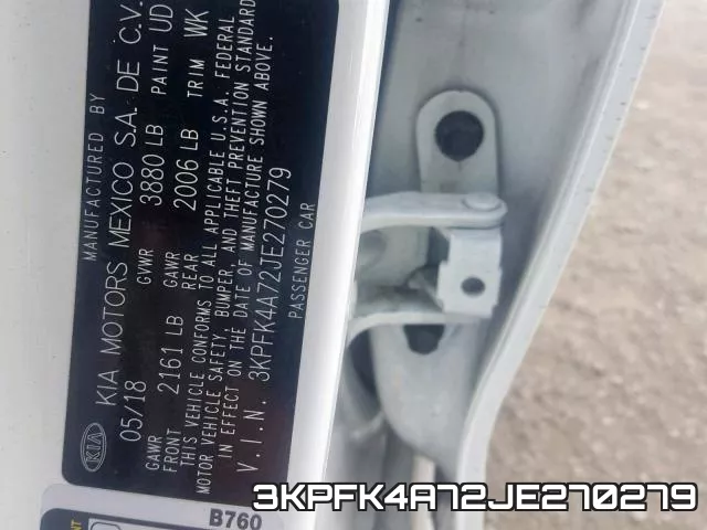 3KPFK4A72JE270279 фото 2