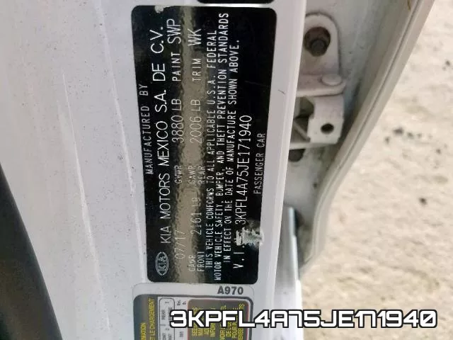 3KPFL4A75JE171940 фото 2
