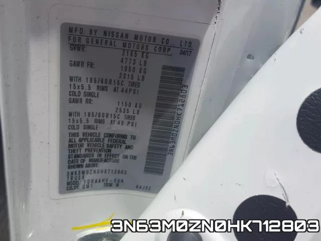 3N63M0ZN0HK712803 фото 2