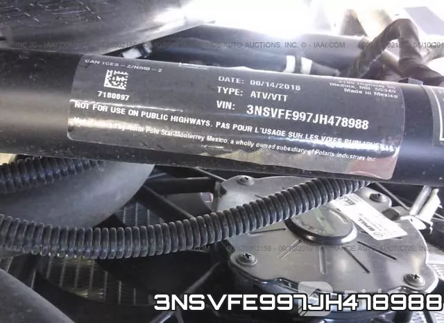 3NSVFE997JH478988 фото 2