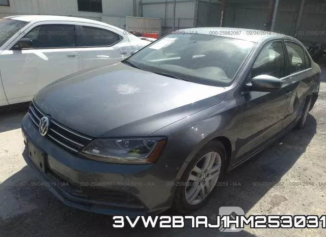 3VW2B7AJ1HM253031 фото 3