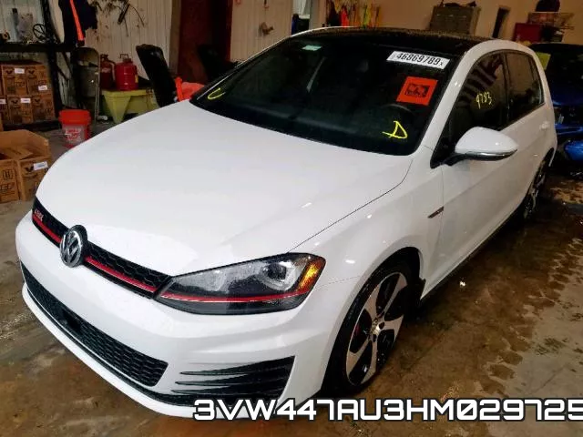 3VW447AU3HM029725 фото 3