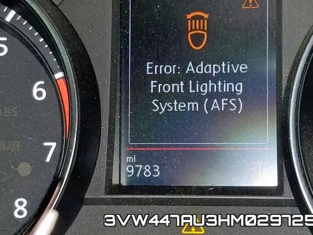 3VW447AU3HM029725 фото 9