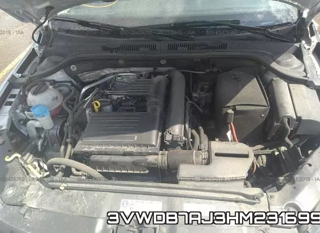 3VWDB7AJ3HM231699 фото 2
