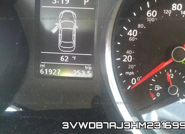 3VWDB7AJ3HM231699 фото 8