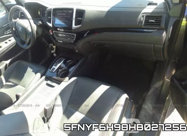 5FNYF6H98HB027256 фото 6