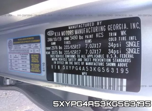 5XYPG4A53KG563195 фото 10