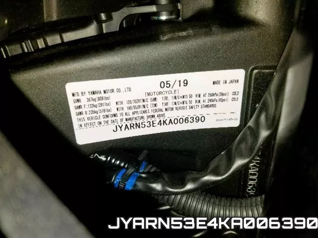 JYARN53E4KA006390 фото 2