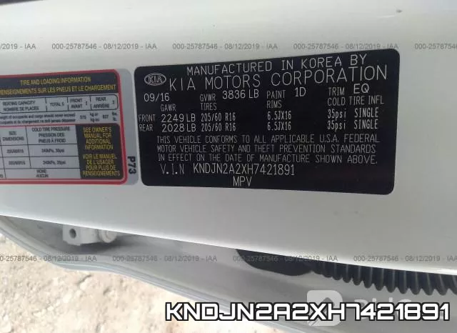 KNDJN2A2XH7421891 фото 10