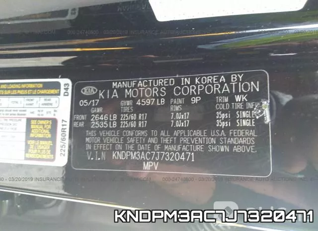 KNDPM3AC7J7320471 фото 10