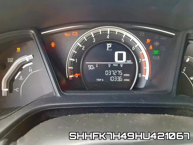 SHHFK7H49HU421067 фото 9
