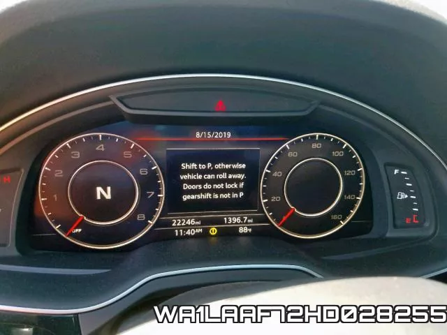 WA1LAAF72HD028255 фото 9