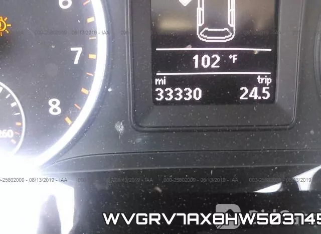 WVGRV7AX8HW503745 фото 8