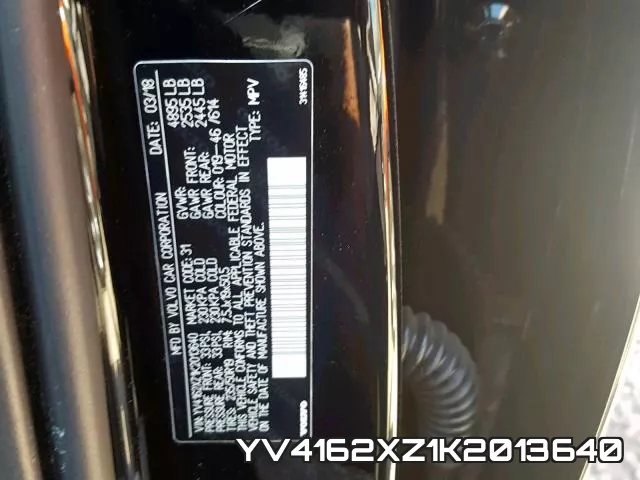 YV4162XZ1K2013640 фото 2