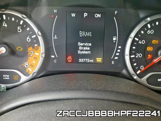 ZACCJBBB8HPF22241 фото 9