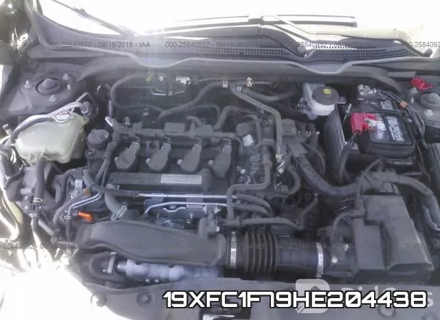 19XFC1F79HE204438 фото 2