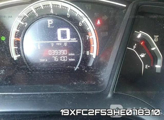 19XFC2F53HE078310 фото 8
