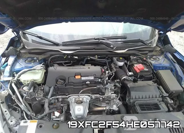 19XFC2F54HE057742 фото 2