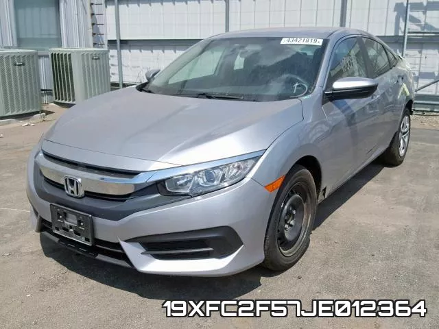 19XFC2F57JE012364 фото 3