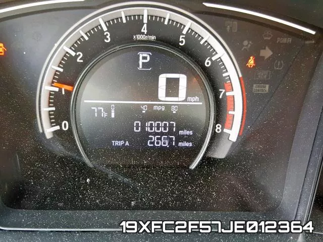 19XFC2F57JE012364 фото 9