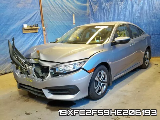 19XFC2F59HE206193 фото 3