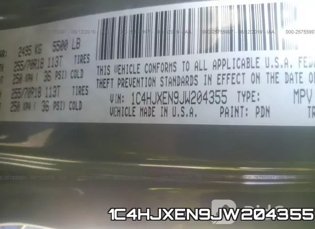 1C4HJXEN9JW204355 фото 10