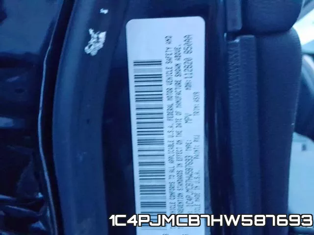 1C4PJMCB7HW587693 фото 2