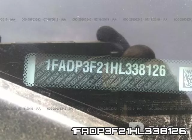 1FADP3F21HL338126 фото 10
