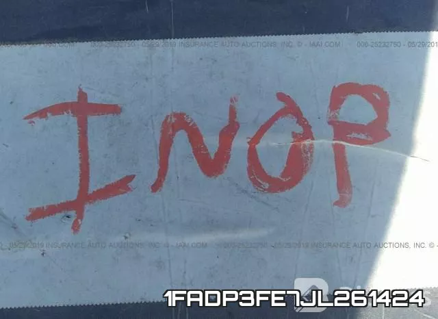 1FADP3FE7JL261424 фото 8