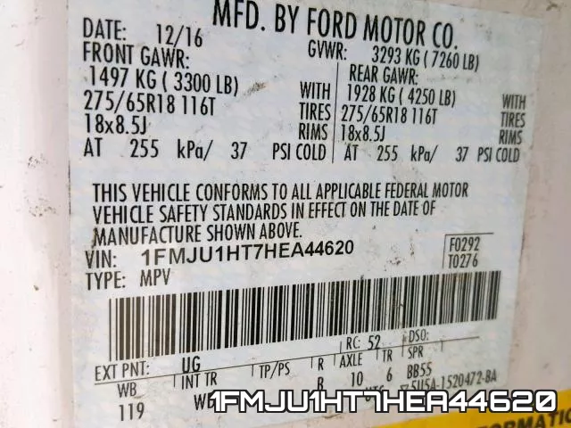 1FMJU1HT7HEA44620 фото 2