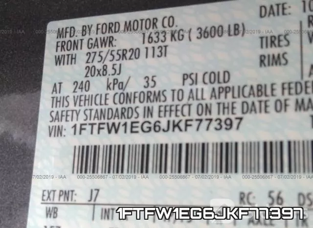 1FTFW1EG6JKF77397 фото 10