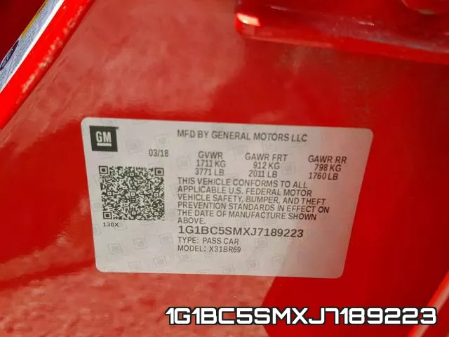 1G1BC5SMXJ7189223 фото 2