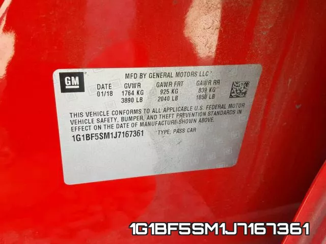 1G1BF5SM1J7167361 фото 2