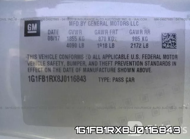 1G1FB1RX8J0116843 фото 10