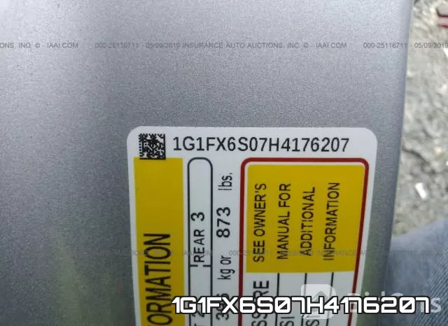 1G1FX6S07H4176207 фото 10