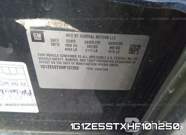 1G1ZE5STXHF107250 фото 10