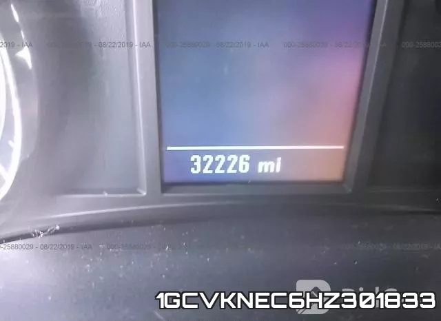 1GCVKNEC6HZ301833 фото 8
