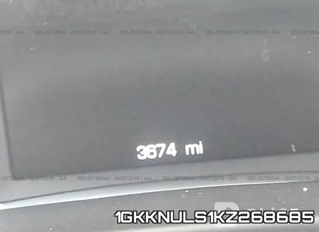 1GKKNULS1KZ268685 фото 8