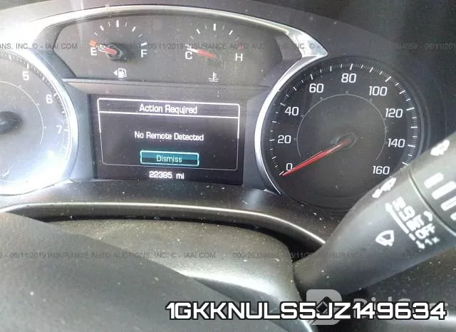 1GKKNULS5JZ149634 фото 8