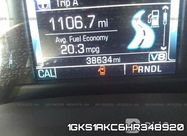 1GKS1AKC6HR348920 фото 8