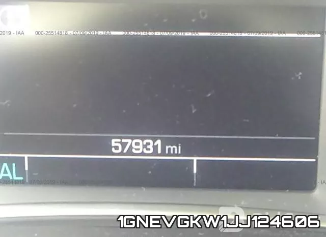 1GNEVGKW1JJ124606 фото 8
