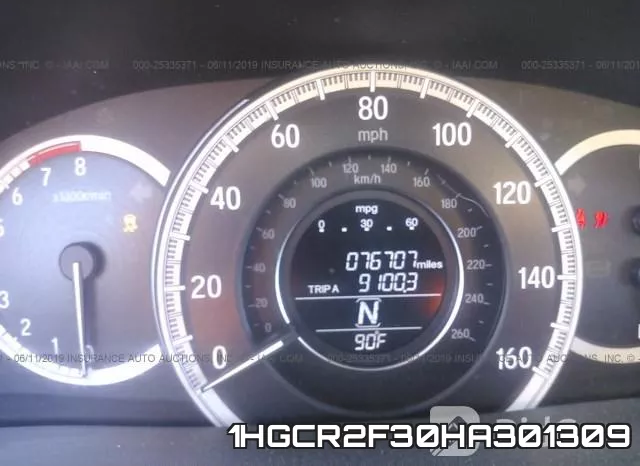 1HGCR2F30HA301309 фото 8